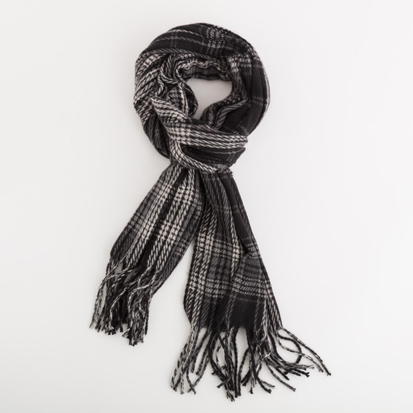 Muški šal, Crno siva boja ( 187806 )