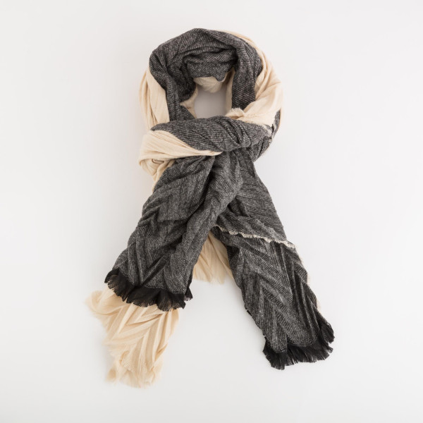 Muški šal, Crno siva višebojna boja ( 187885 )