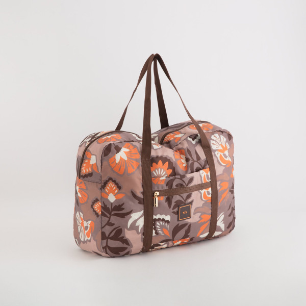 Sklopiva torba, taupe/višebojno ( 189279lor )