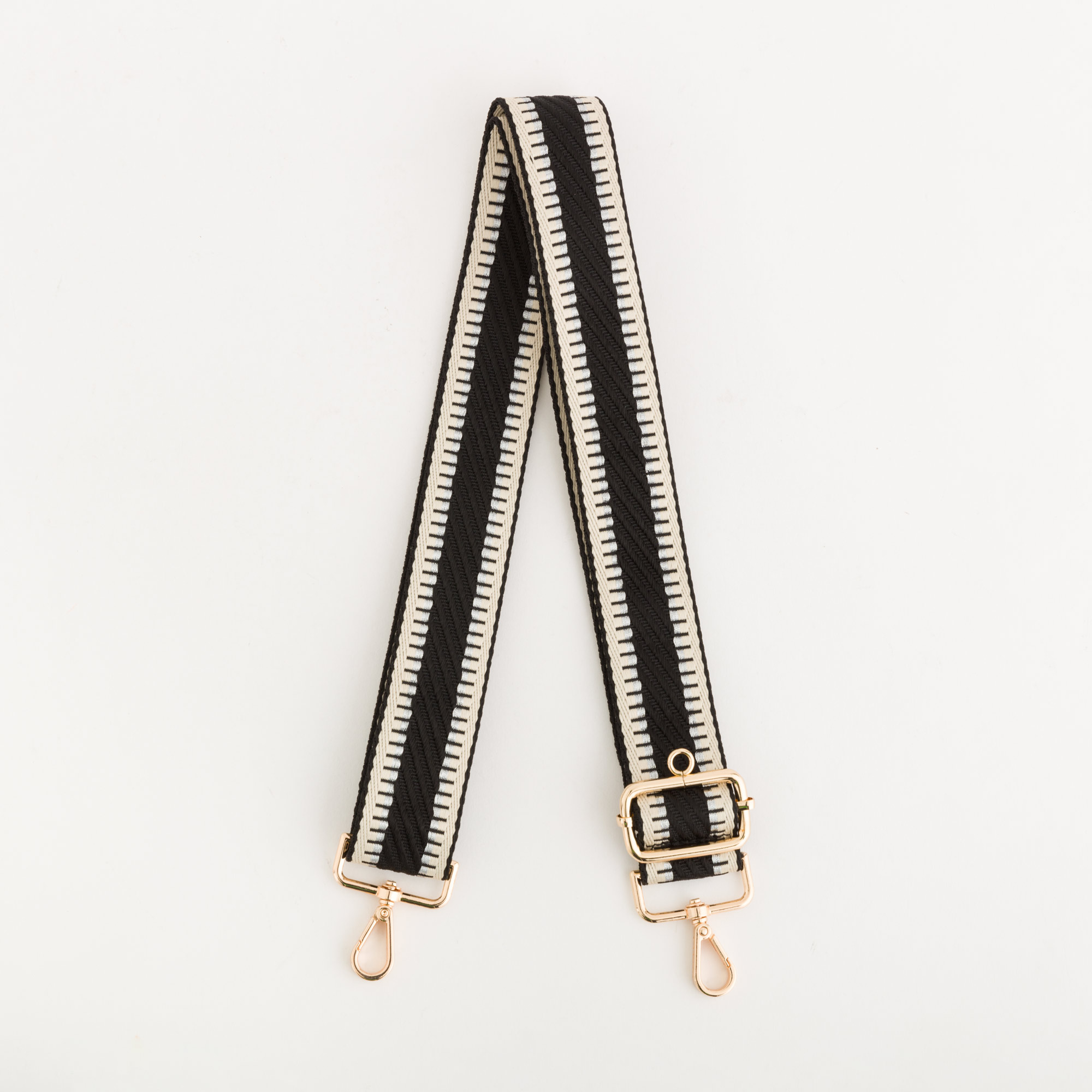 BRUNELLA Kaiš za torbe, Crna/puter ( 300976 )