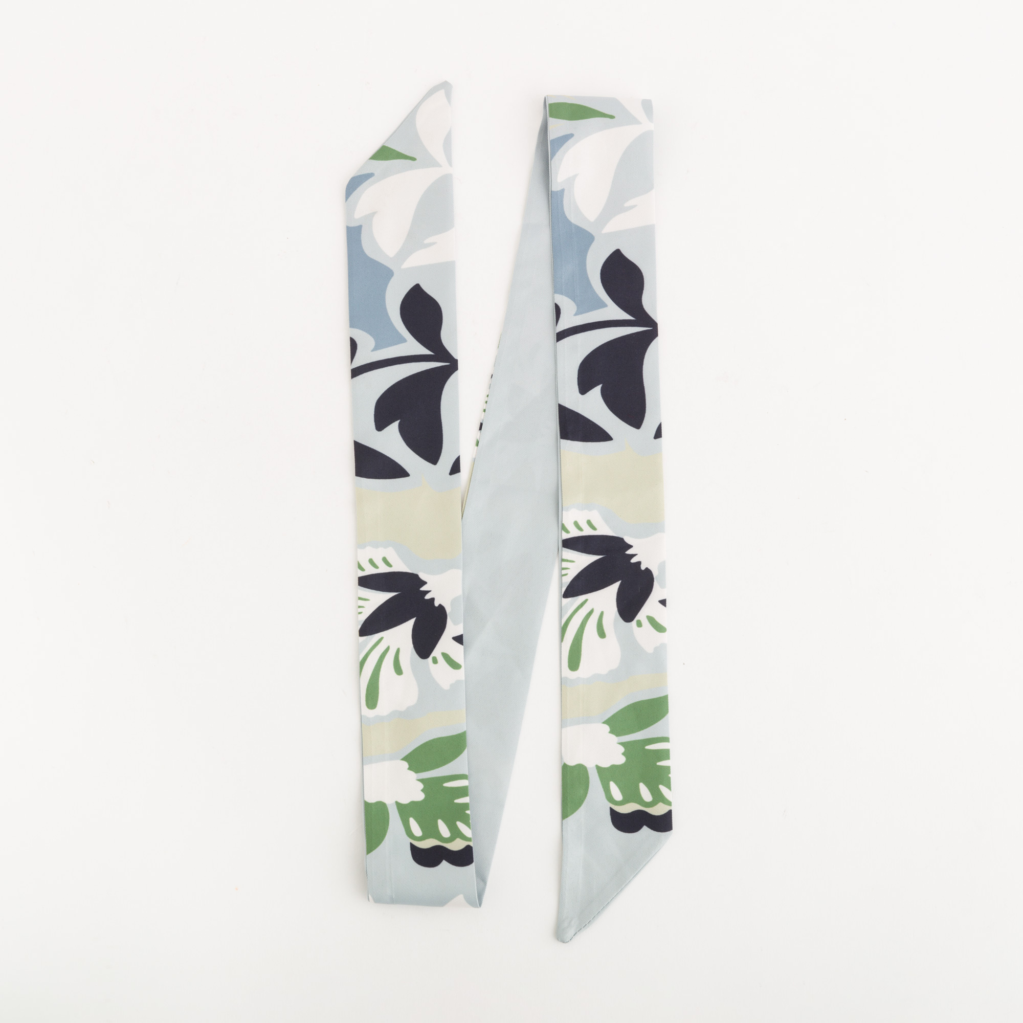 FOULARD ŠAL, puder plava višebojna ( 300951 )