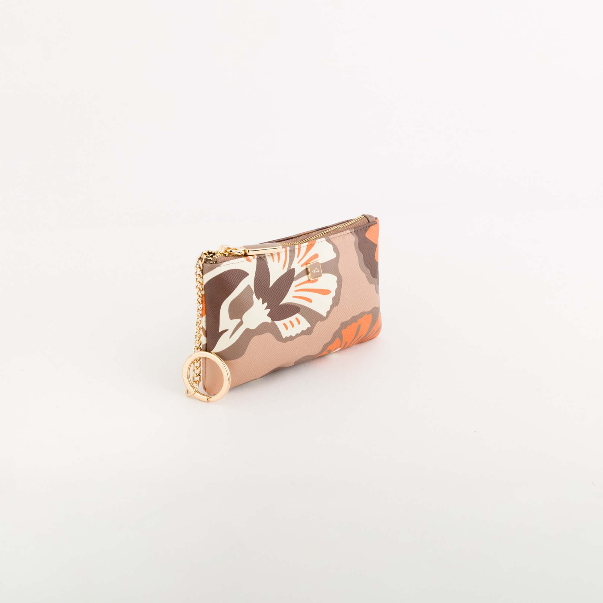 BOUQUET WALLET V1, ACCESSORIES, Taupe/Multicolour ( 300864 )