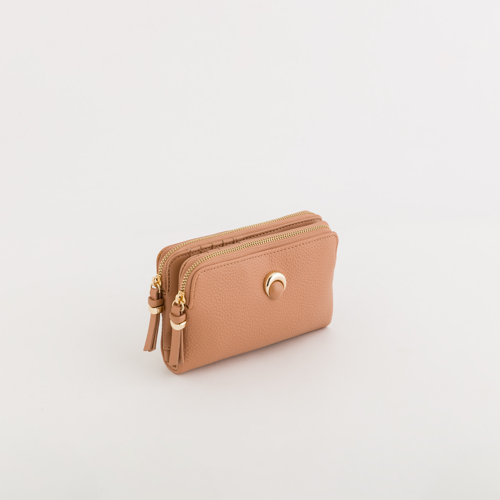 GEMMA WALLET, SMALL LEATHER GOODS, Nut ( 300848 )