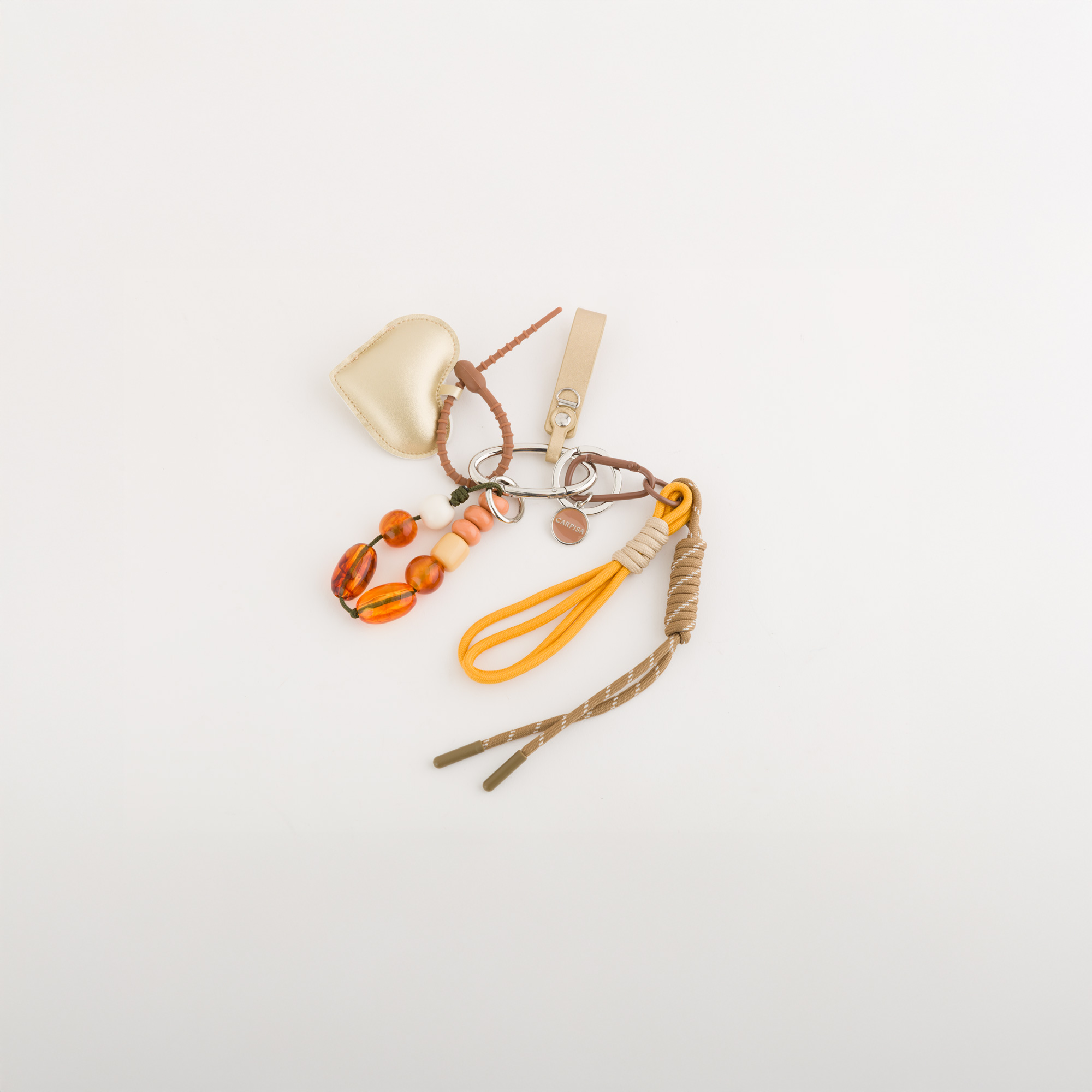 CHARM MULTI PRIVEZAK, DODATNA OPREMA, Svetlo zlato/Višebojna ( 300571 )