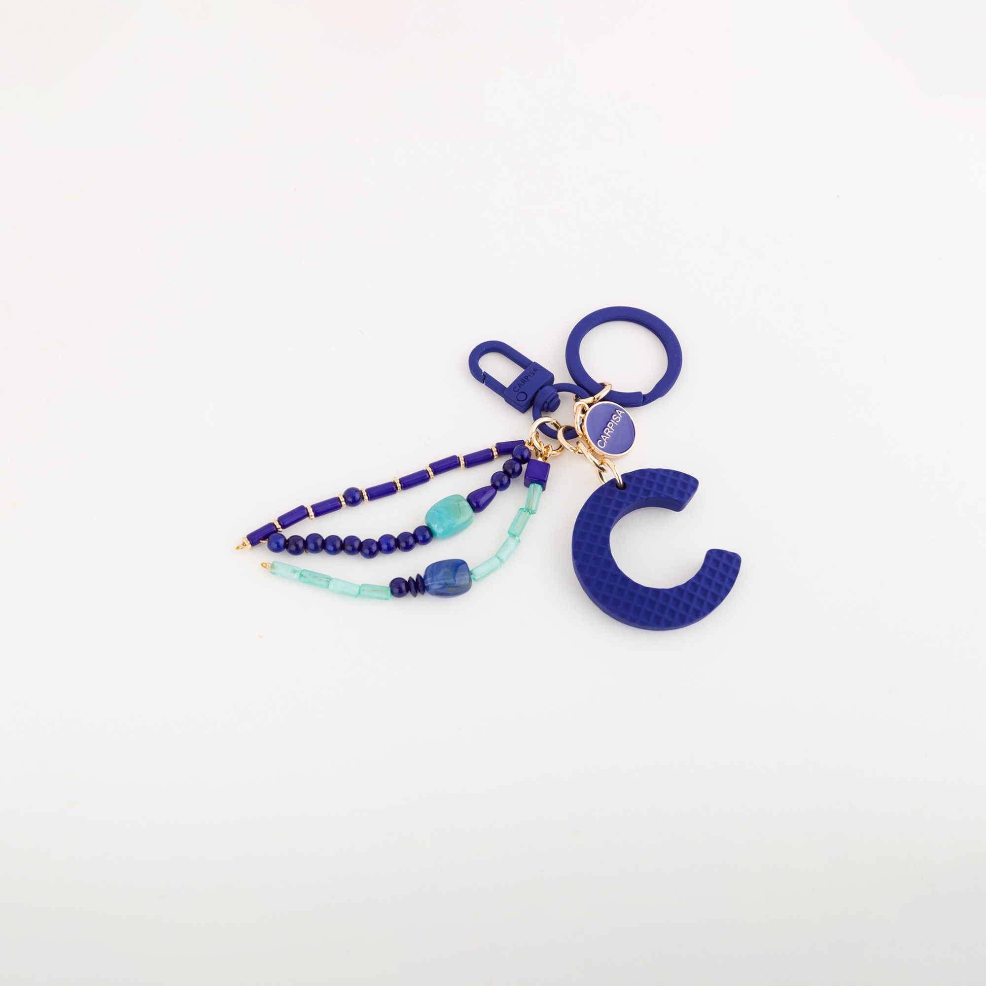 PUFFY LETTERS KEYCHAIN, ACCESSORIES, Bluette ( 300506 )