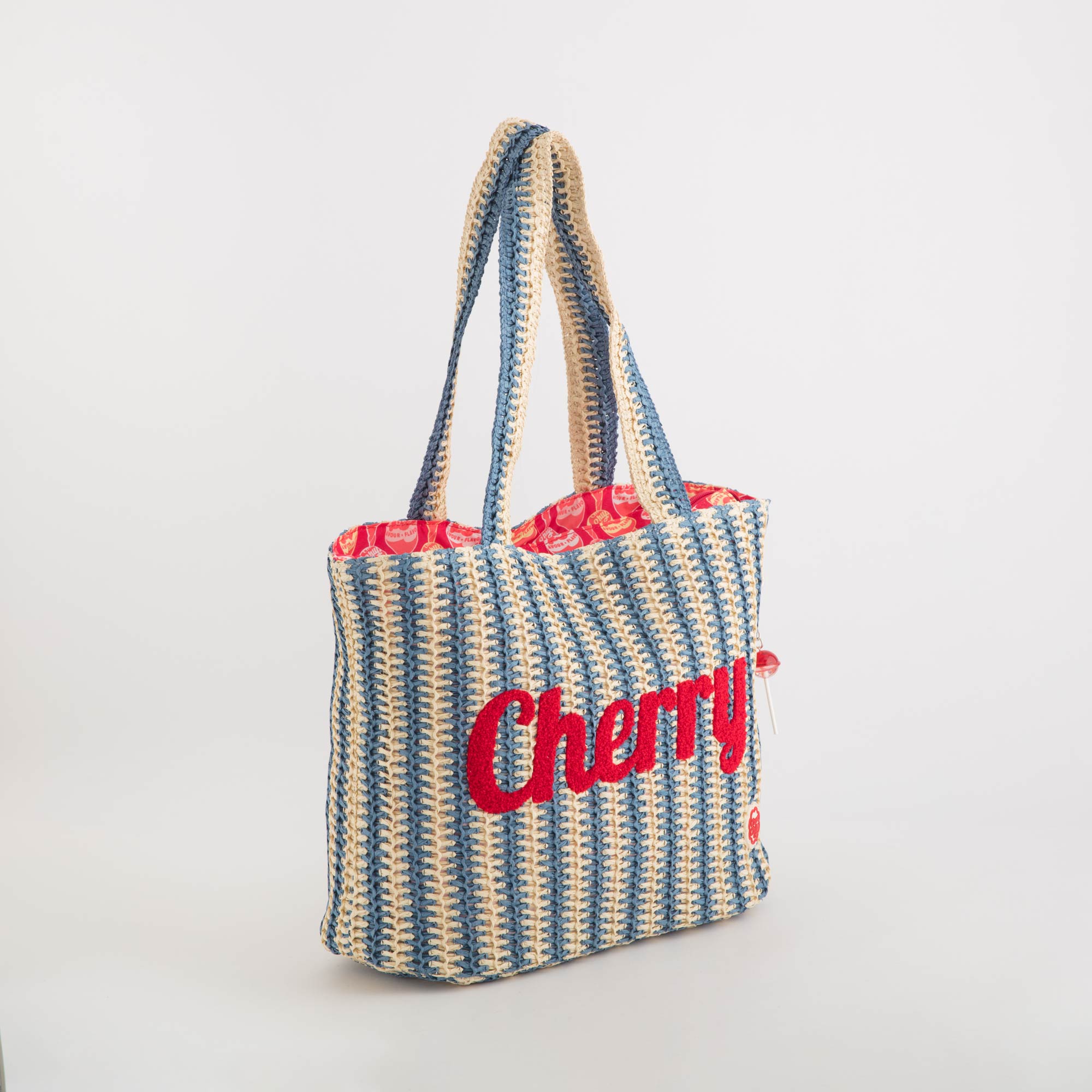 JUICY CHUPA CHUPS torba, plavi teksas/višebojna (301207)