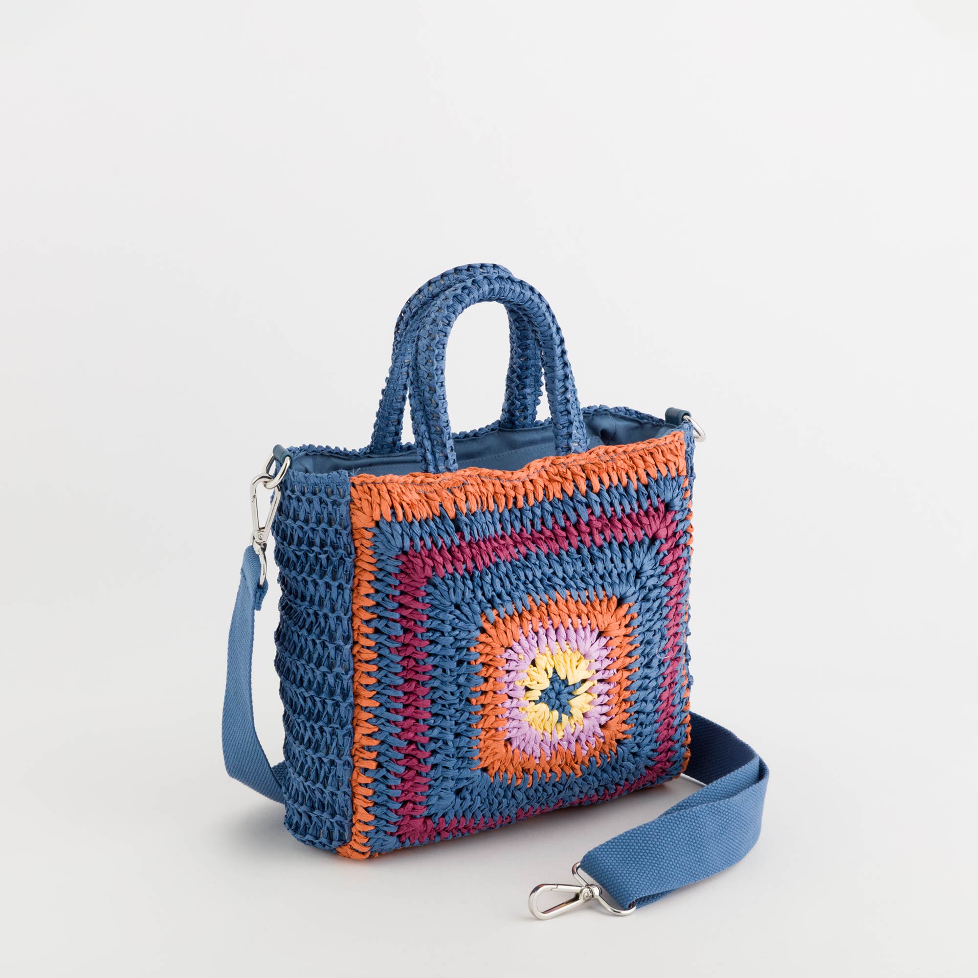 BRINDISI, BAGS, Blue Denim/Multicolour ( 301536 )