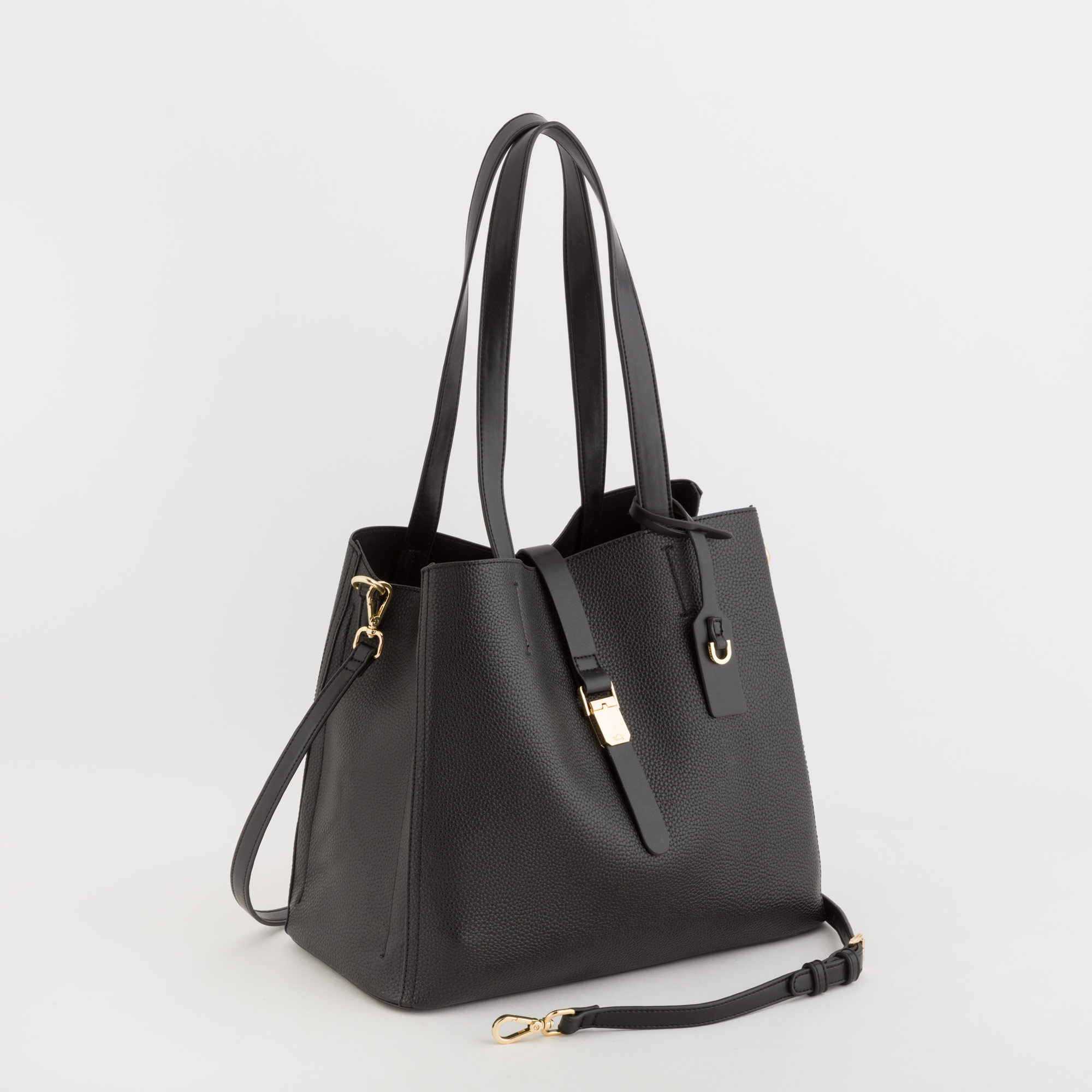ISABEL, SHOPPER TORBA, Crna (302104)