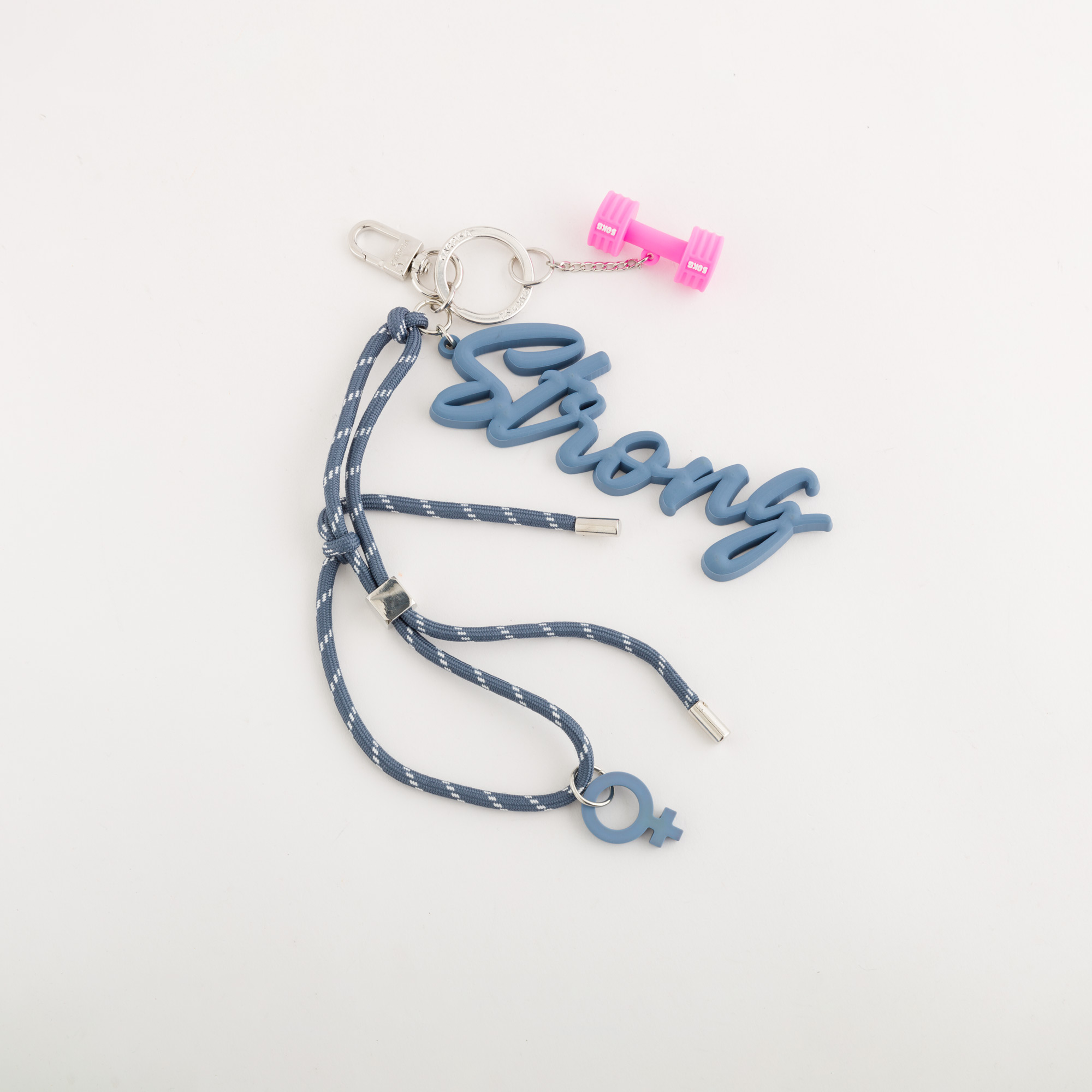 GIRL POWER KEYCHAIN, PRIVEZAK ZA KLJUČEVE, Avio plava (302232)
