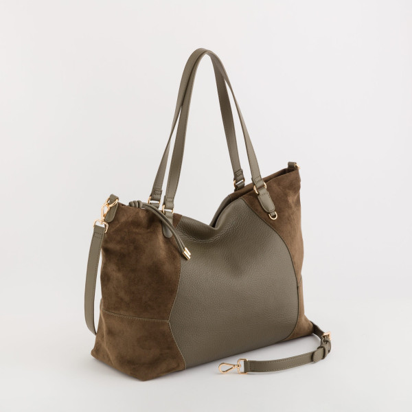 Bessi shopper torba, Maslinasta (302024)