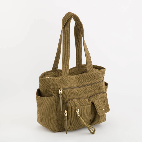 OLIVIA, SHOPPER TORBA, Maslinasta (302043)